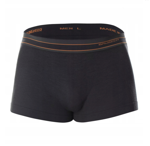 BRUBECK bokserki męskie ACTIVE WOOL grafit 