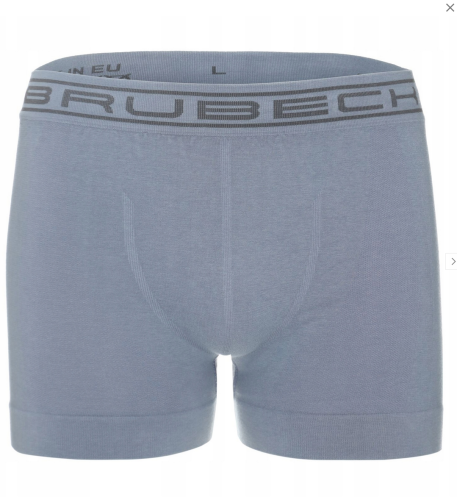 BRUBECK bokserki męskie CLASSIC COMFORT stal