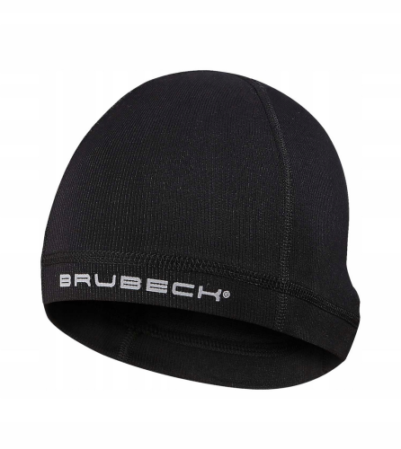BRUBECK czapka ACTIVE WOOL black 