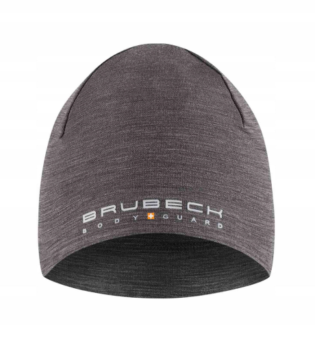 BRUBECK czapka EXTREME WOOL grey