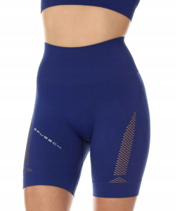 BRUBECK legginsy damskie GYM short d.blue