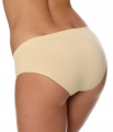 BRUBECK majtki damskie HIPSTER COMFORT beige 