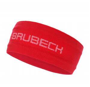 BRUBECK opaska do ćwiczeń 3D PRO red 