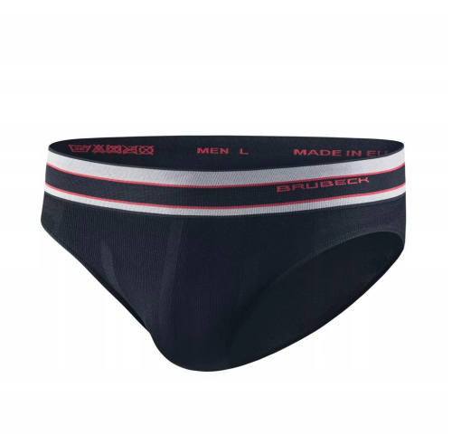 BRUBECK slipy męskie ACTIVE WOOL black 