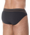 BRUBECK slipy męskie ACTIVE WOOL grafit 