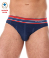BRUBECK slipy męskie ACTIVE WOOL navy