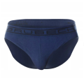 BRUBECK slipy męskie COMFORT COTTON blue 