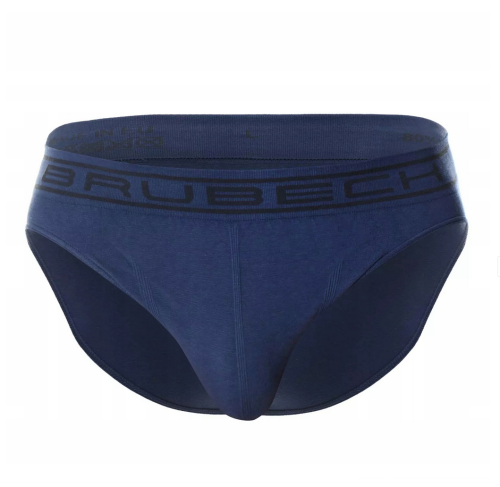 BRUBECK slipy męskie COMFORT COTTON blue 