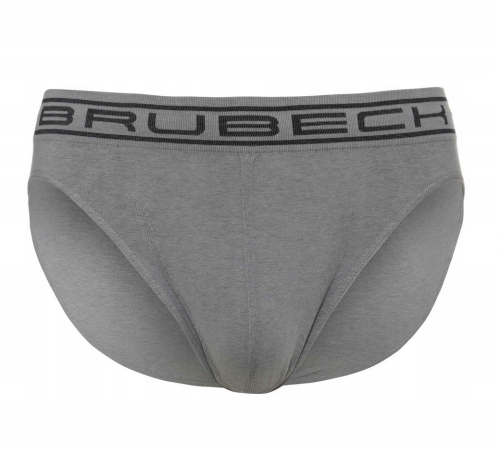 BRUBECK slipy męskie COMFORT COTTON grey
