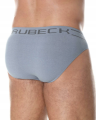 BRUBECK slipy męskie COMFORT COTTON stal 