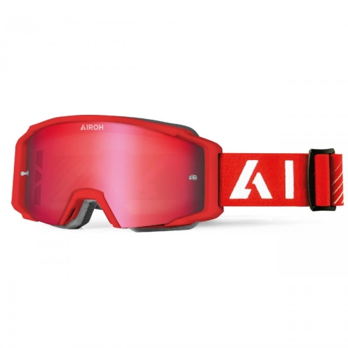 AIROH gogle BLAST XR1 red matt / szyba blue