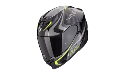 SCORPION kask EXO-520 AIR TERRA blk/silver/yell 