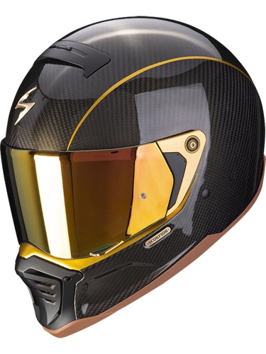 SCORPION kask EXO-HX1 CARBON SE black/gold