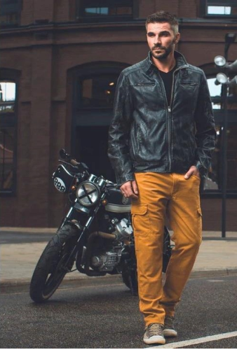 MOTTOWEAR  jeans HELIOS  - bojówki 