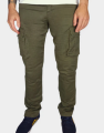 MOTTOWEAR  jeans HELIOS  green- bojówki luźne