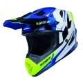 KENNY RACING kask TRACK SPEED blue/wht/yellow