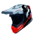 KENNY RACING kask TRACK SPEED white/black/red