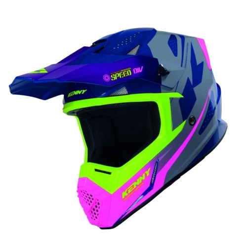 KENNY RACING kask TRACK SPEED purple/pink/yellow