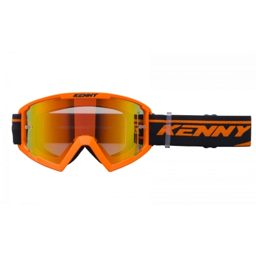 KENNY RACING gogle TRACK  orange/black szybka red