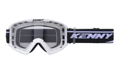 KENNY RACING gogle TRACK  TRACK white szybka clear