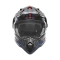 NOX kask offroad/triakduosport N312 TRACK  black/red/blue