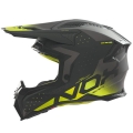 NOX kask offroad N634 STORM mat black/yellow