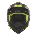 NOX kask offroad N634 STORM mat black/yellow