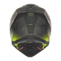 NOX kask offroad N634 STORM mat black/yellow
