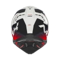 NOX kask offroad N634 STORM red/white