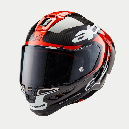 ALPINESTARS kask SUPERTECH R10 ELEMENT black/red 