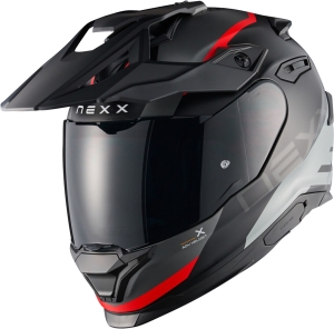 NEXX kask Y.TRAVL QUEST black/red mat